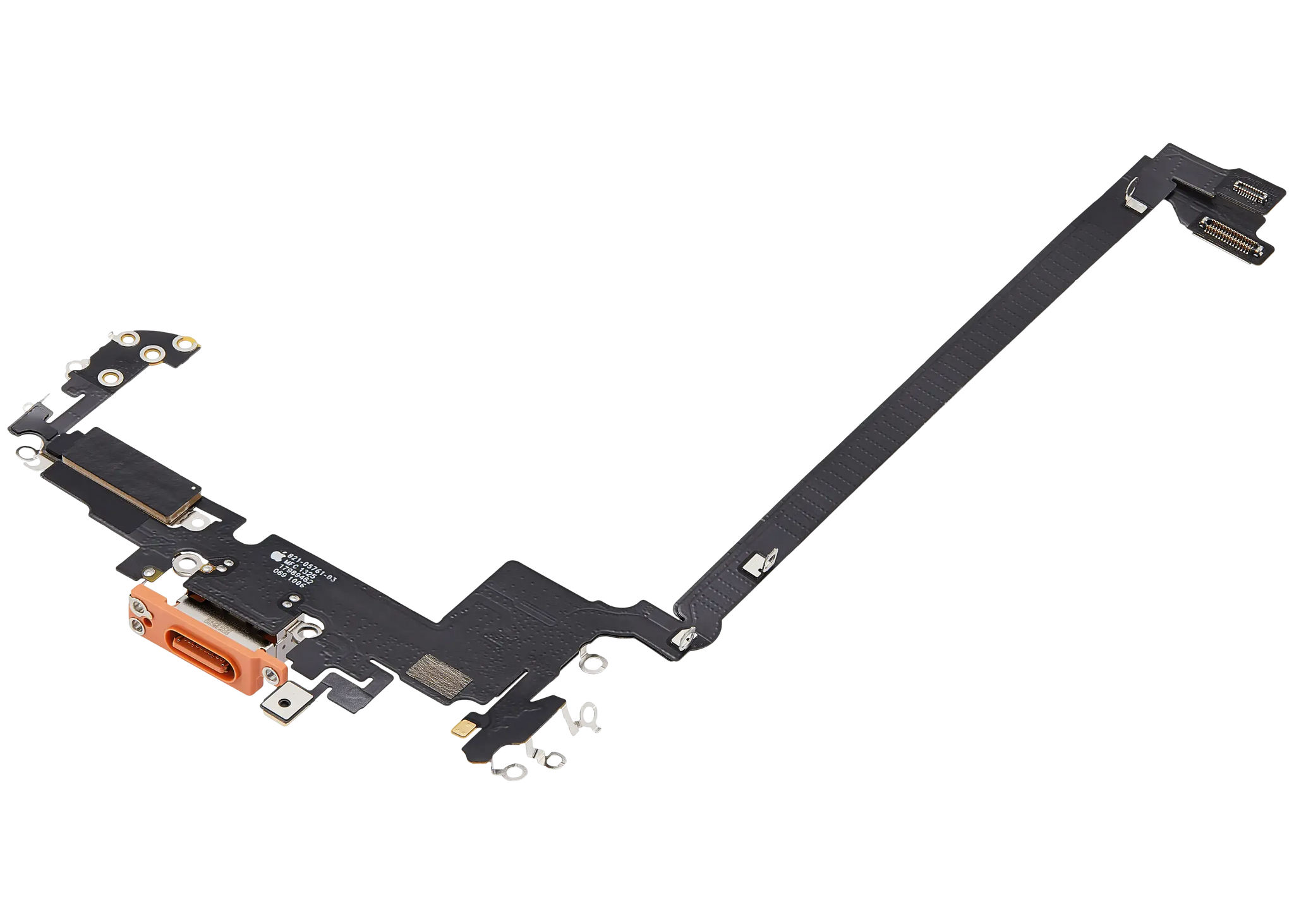 Charging Port Flex Cable For iPhone 17 Pro Max (Pull) (US Version) (Cosmic Orange)