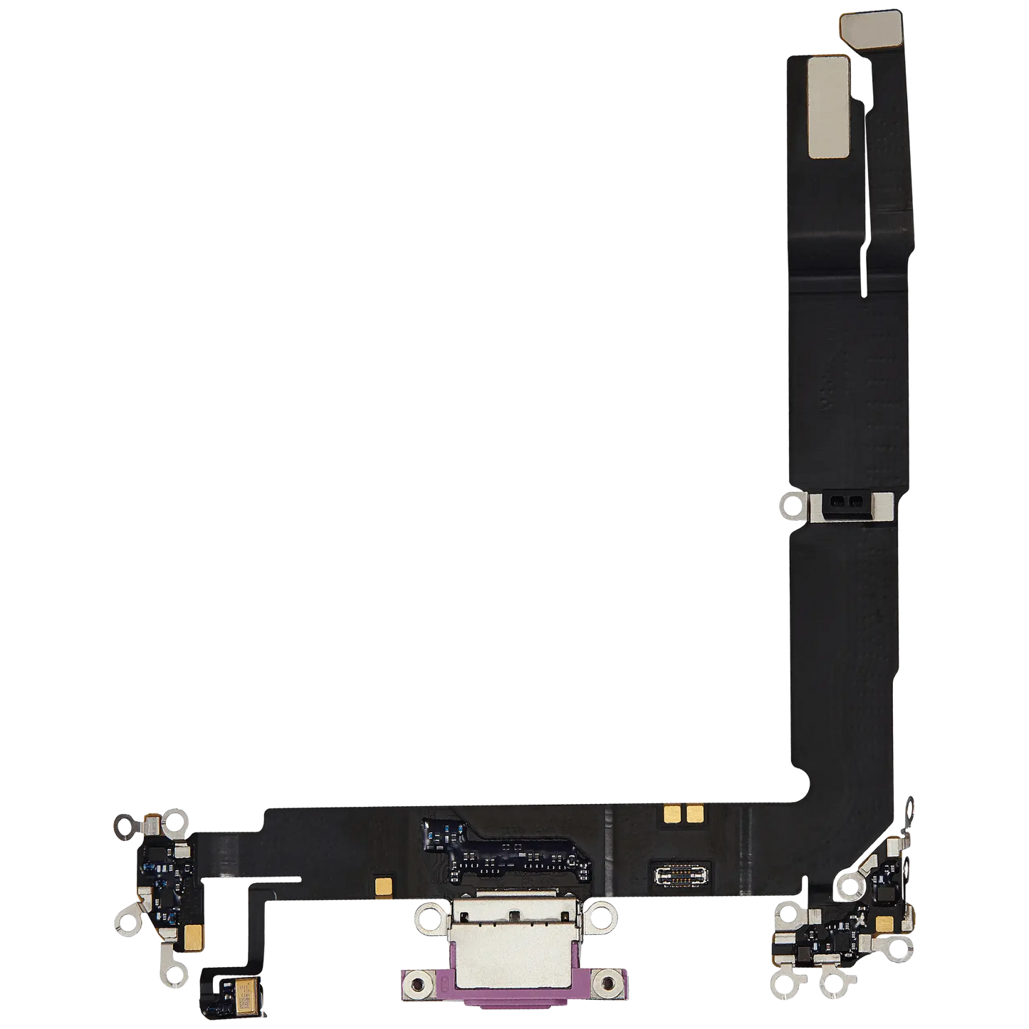 Charging Port Flex Cable For iPhone 16 Plus (Pull) (Pink)