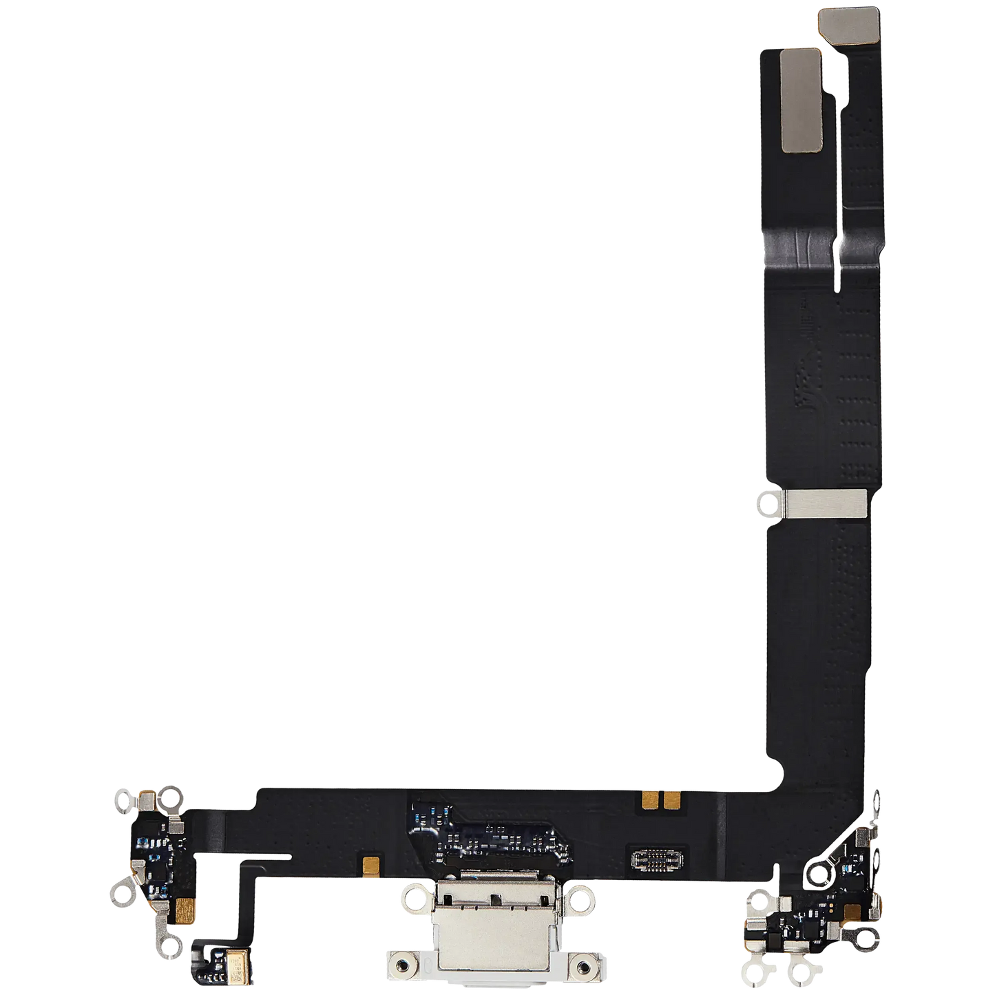Charging Port Flex Cable For iPhone 16 Plus (Pull) (White)