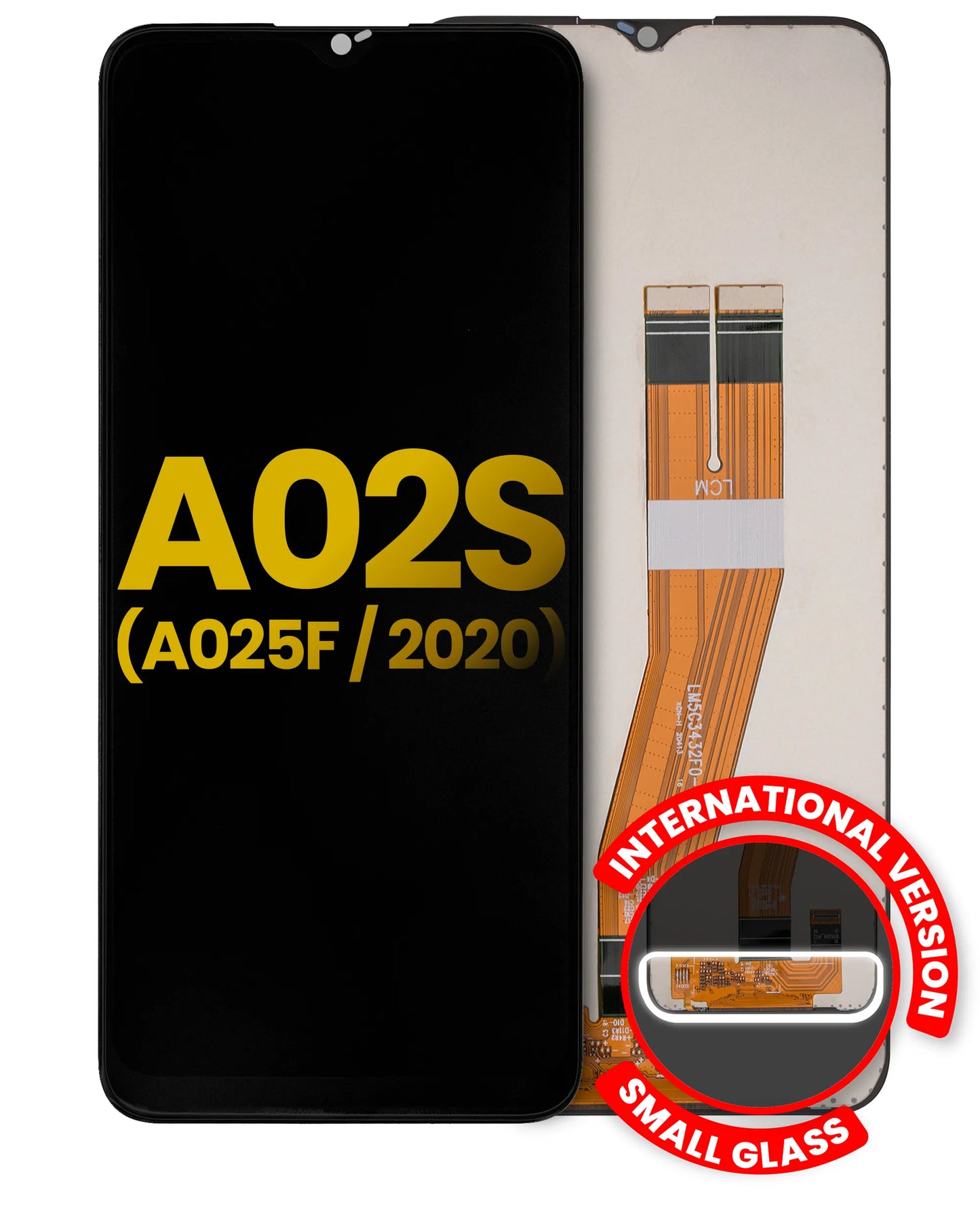 LCD Assembly Without Frame For Samsung Galaxy A02S (A025F / 2020) (International Version) (Refurbished) (All Colors)