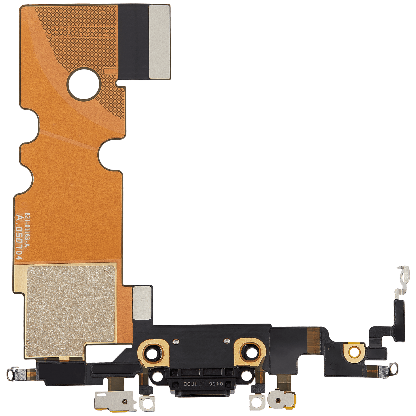 Charging Port Flex Cable For iPhone SE (2020) (Pull) (Black)
