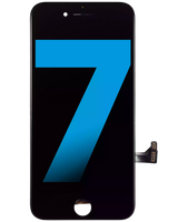 LCD Assembly With Steel Plate For iPhone 7 (Incell) (Black)