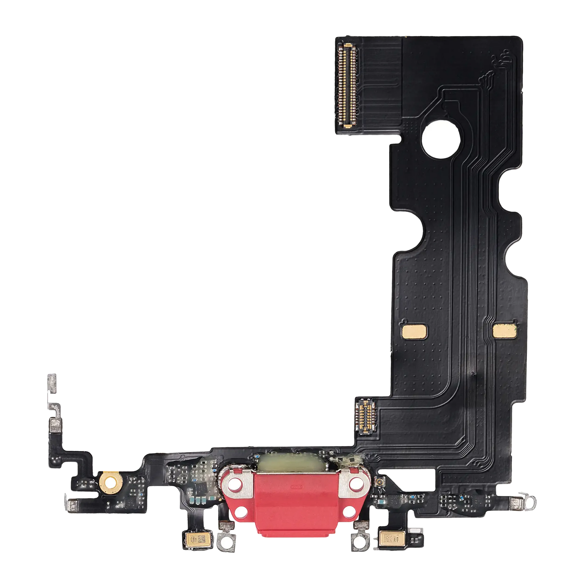 Charging Port Flex Cable For iPhone SE (2020) (Pull) (Red)