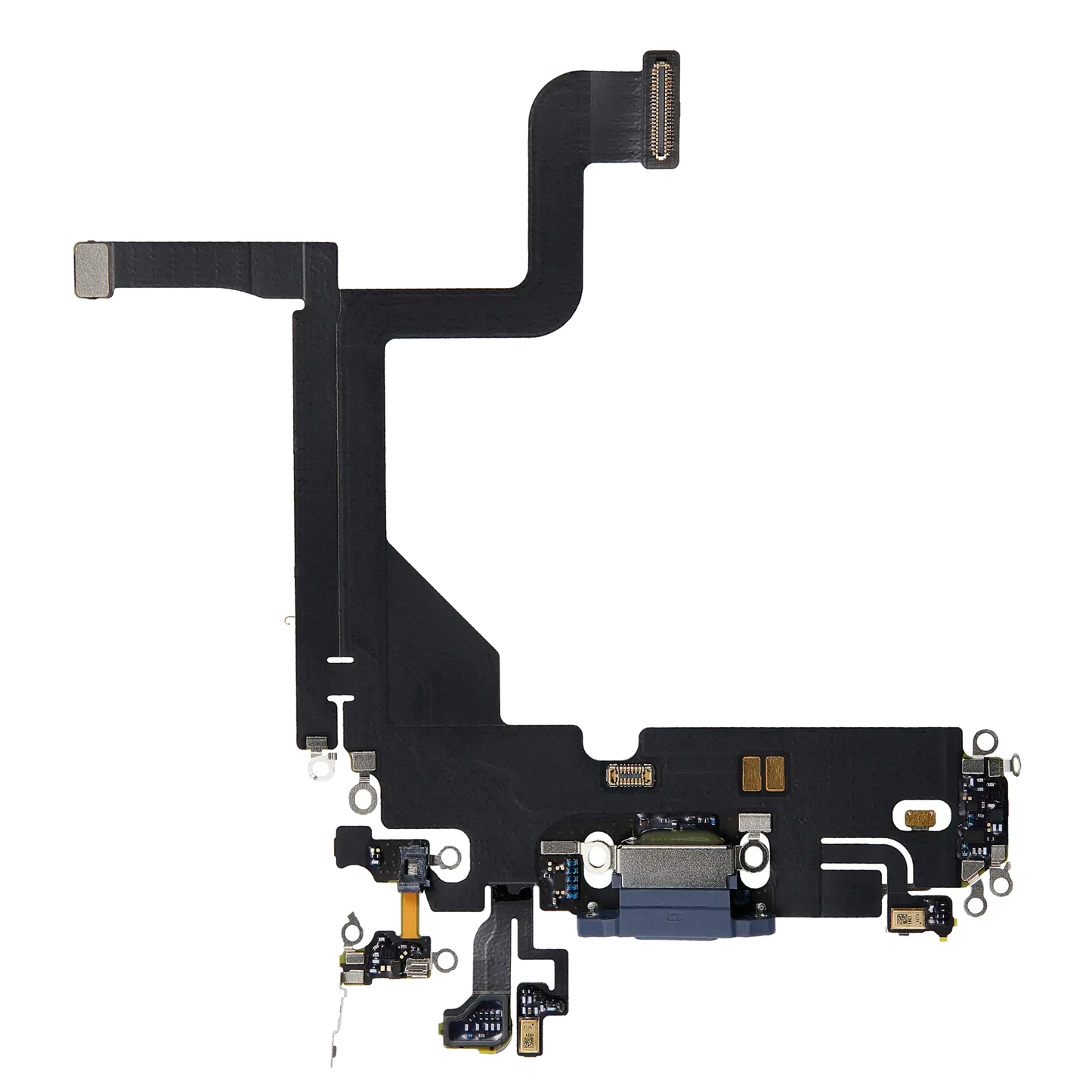 Charging Port Flex Cable For iPhone 13 Pro (Pull) (Gold)