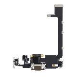 Charging Port Flex Cable With Board For iPhone 11 Pro Max (Used OEM) (Pull) (Gold)
