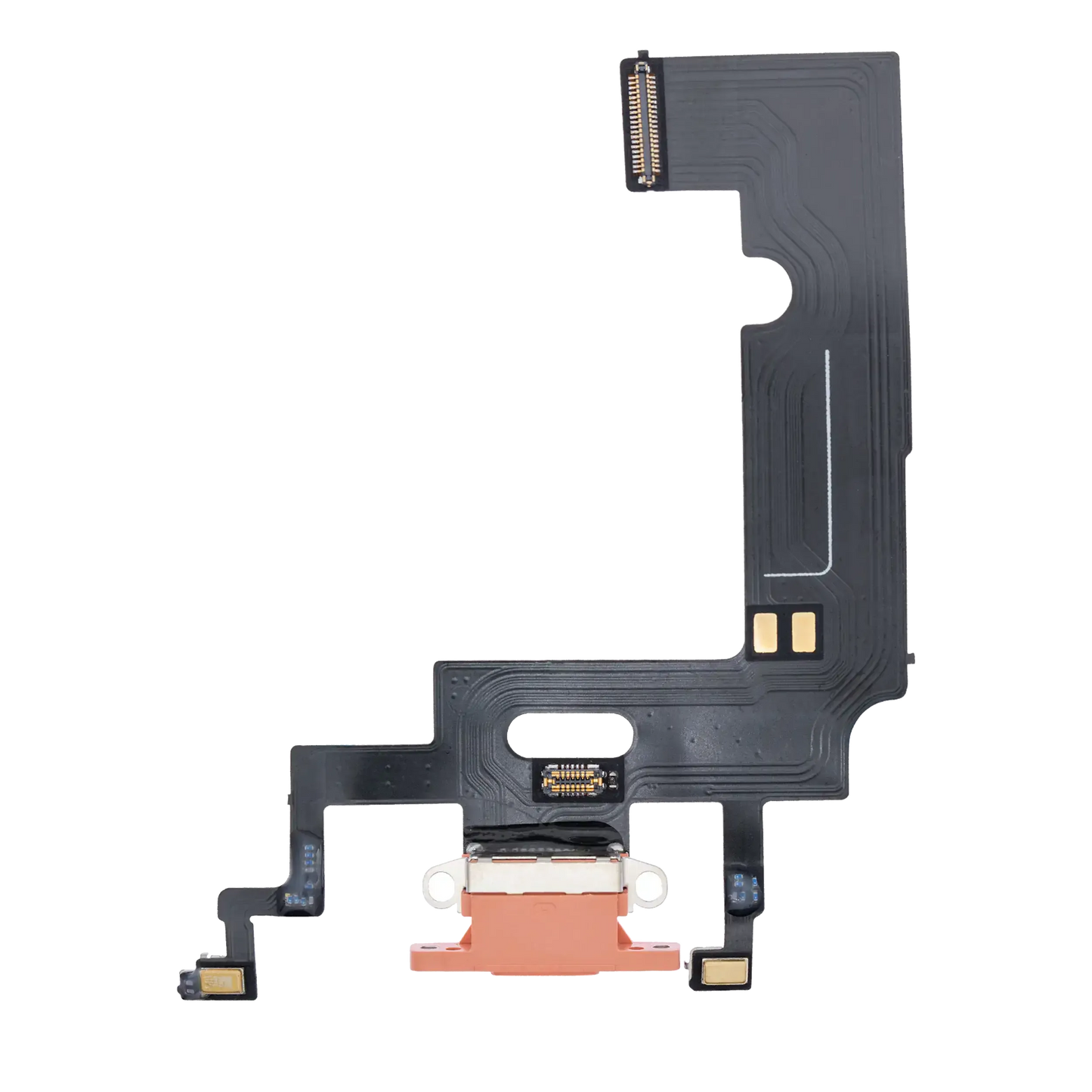 Charging Port Flex Cable For iPhone XR (Pull) (Coral)