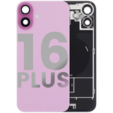 Back Glass w/ MagSafe Magnet & NFC & Flashlight Flex For iPhone 16 Plus (Pull) (Pink)