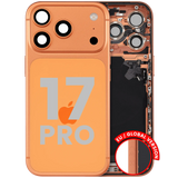 Back Housing W/ Charging Port Flex & Small Parts For iPhone 17 Pro (EU / Global Version) (Pull) (Cosmic Orange)