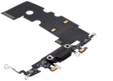Charging Port Flex Cable For iPhone SE (2020) (Pull) (Black)
