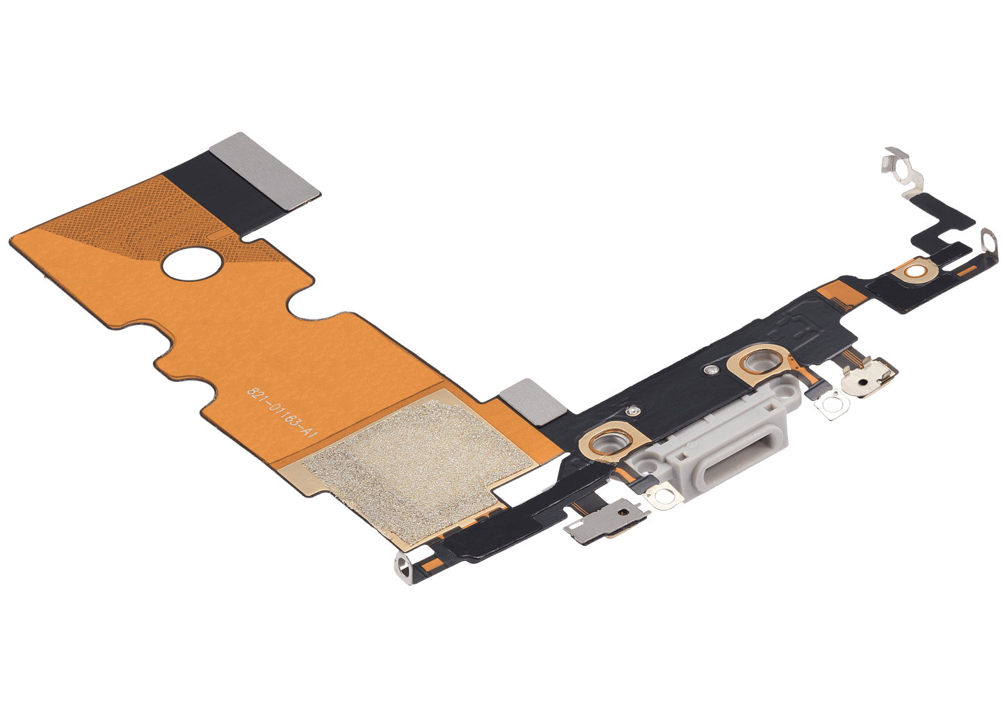 Charging Port Flex Cable For iPhone 8 (Pull) (Silver)