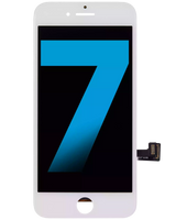 LCD Assembly With Steel Plate For iPhone 7 (Incell) (White)