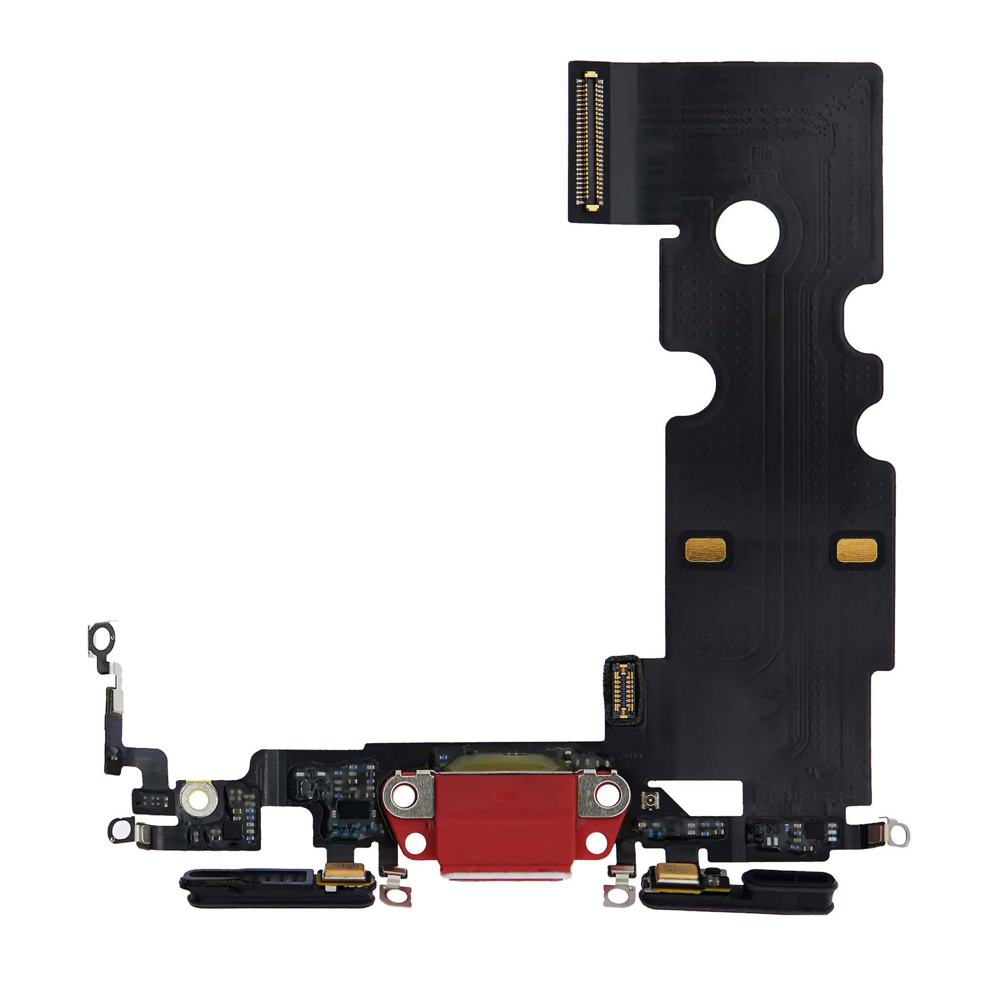 Charging Port Flex Cable For iPhone SE (2020) (Used OEM) (Pull) (Red)