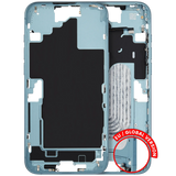 Mid-Frame Housing W/ Small Parts For iPhone 16 Plus (EU / Global Version) (Pull) (Teal)