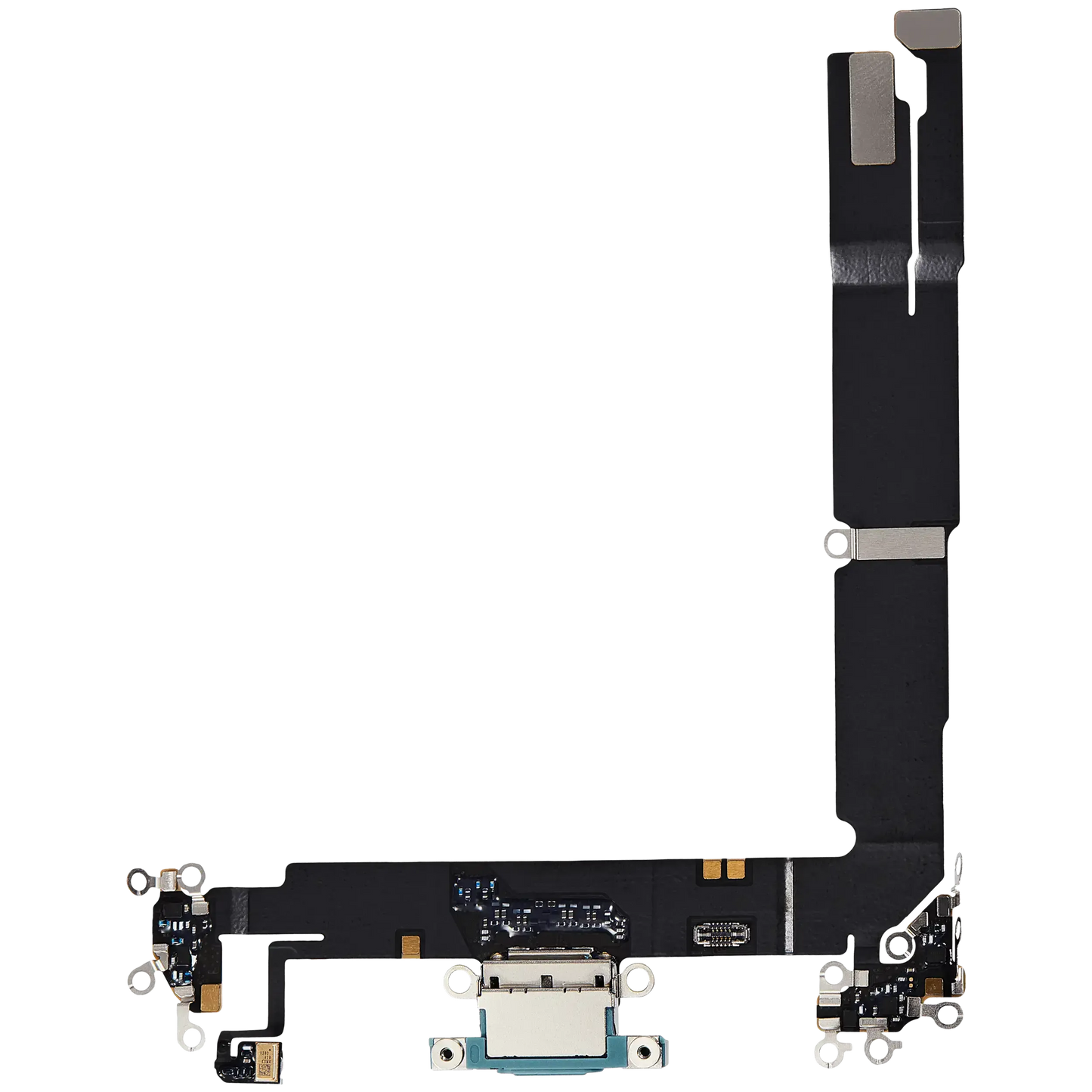 Charging Port Flex Cable For iPhone 16 Plus (Pull) (Teal)