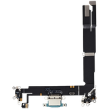 Charging Port Flex Cable For iPhone 16 Plus (Pull) (Teal)