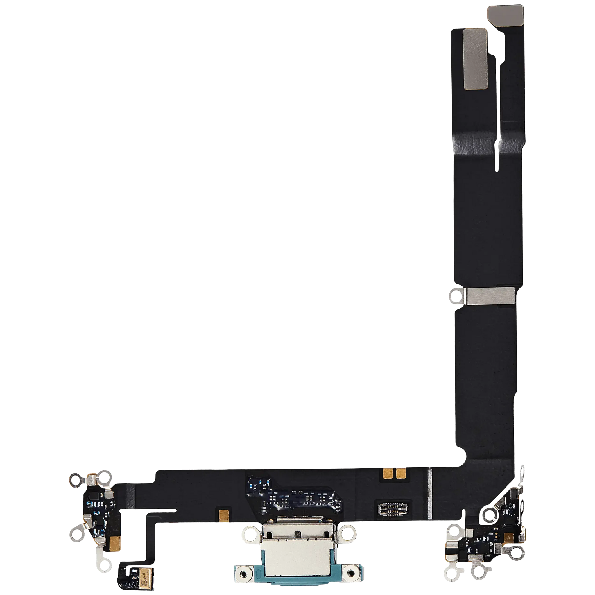Charging Port Flex Cable For iPhone 16 Plus (Pull) (Teal)
