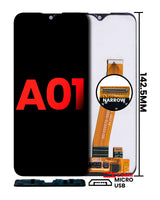 LCD Assembly Without Frame For Samsung Galaxy A01 (Global Model) (Micro USB Frame) (Incell) (All Colors)