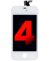 LCD Assembly For iPhone 4 (GSM) (Incell) (White)