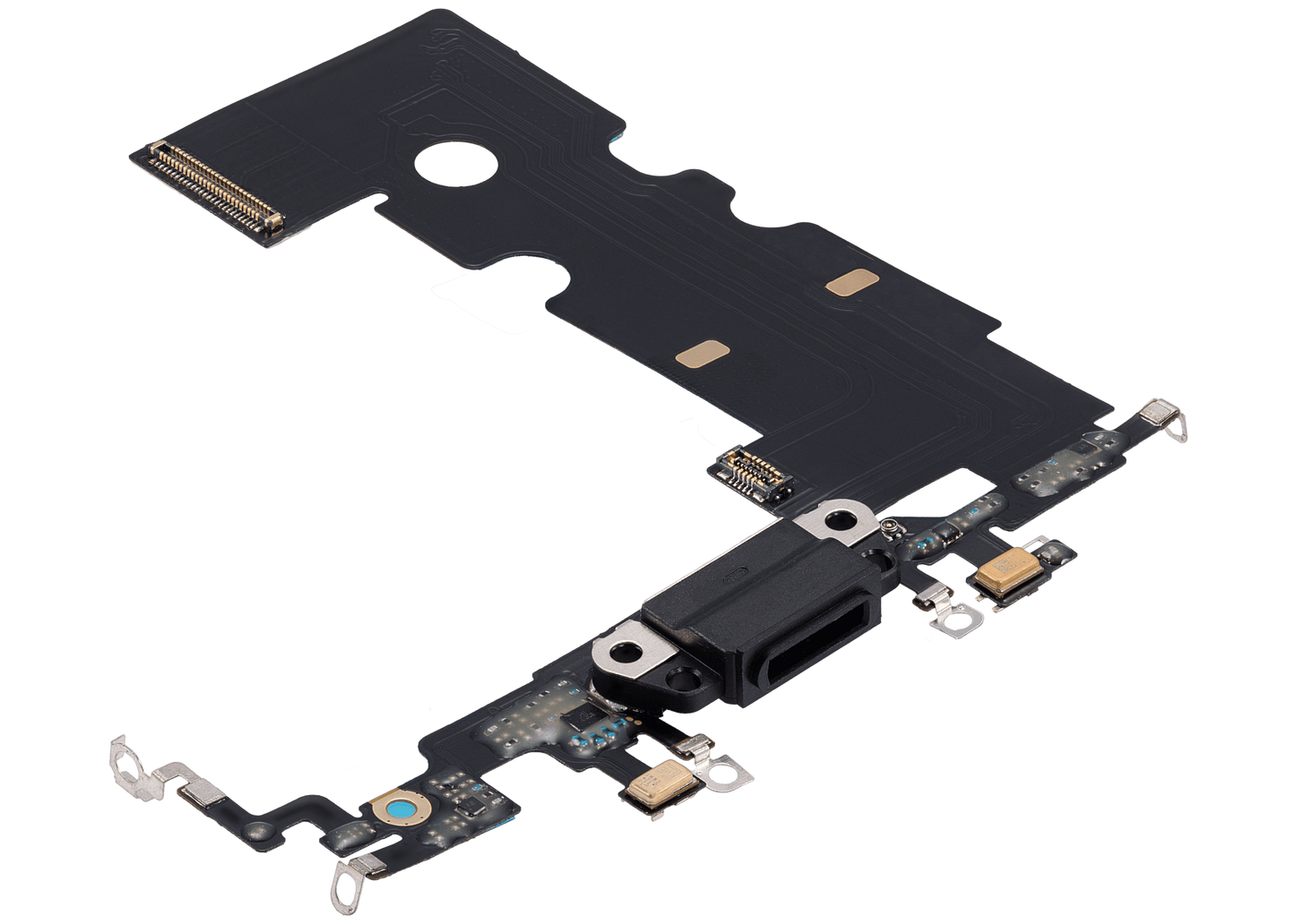 Charging Port Flex Cable For iPhone SE (2020) (Pull) (Space Gray)