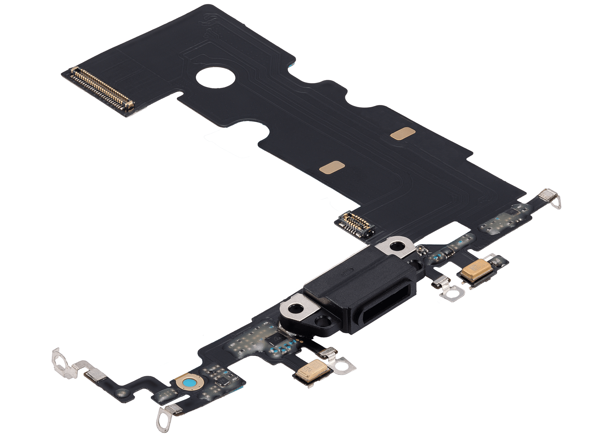 Charging Port Flex Cable For iPhone SE (2020) (Pull) (Space Gray)