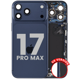 Back Housing W/ Charging Port Flex & Small Parts For iPhone 17 Pro Max (US Version) (Pull) (Deep Blue)