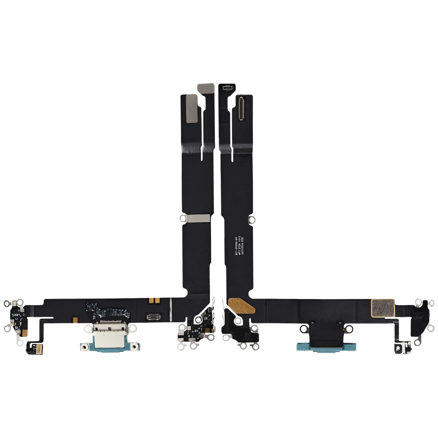 Charging Port Flex Cable For iPhone 16 Plus (Pull) (Teal)