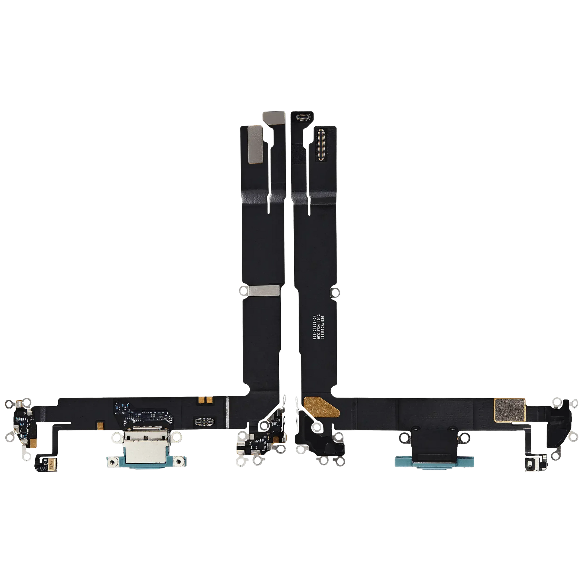 Charging Port Flex Cable For iPhone 16 Plus (Pull) (Teal)