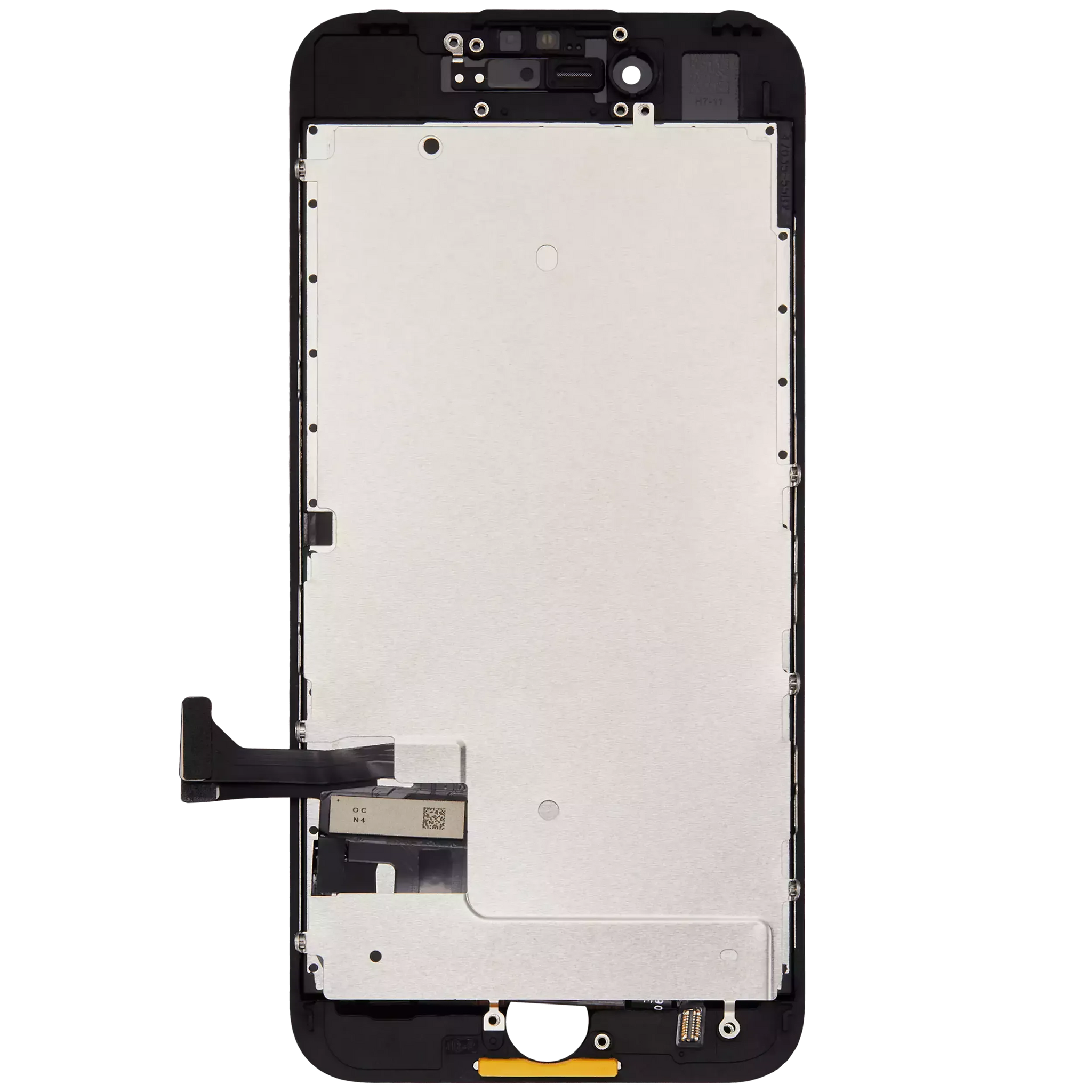 LCD Assembly With Steel Plate For iPhone 7 (Incell) (Black)