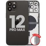 Back Housing W/ Small Parts For iPhone 12 Pro Max (US Version) (Pull) (Graphite)