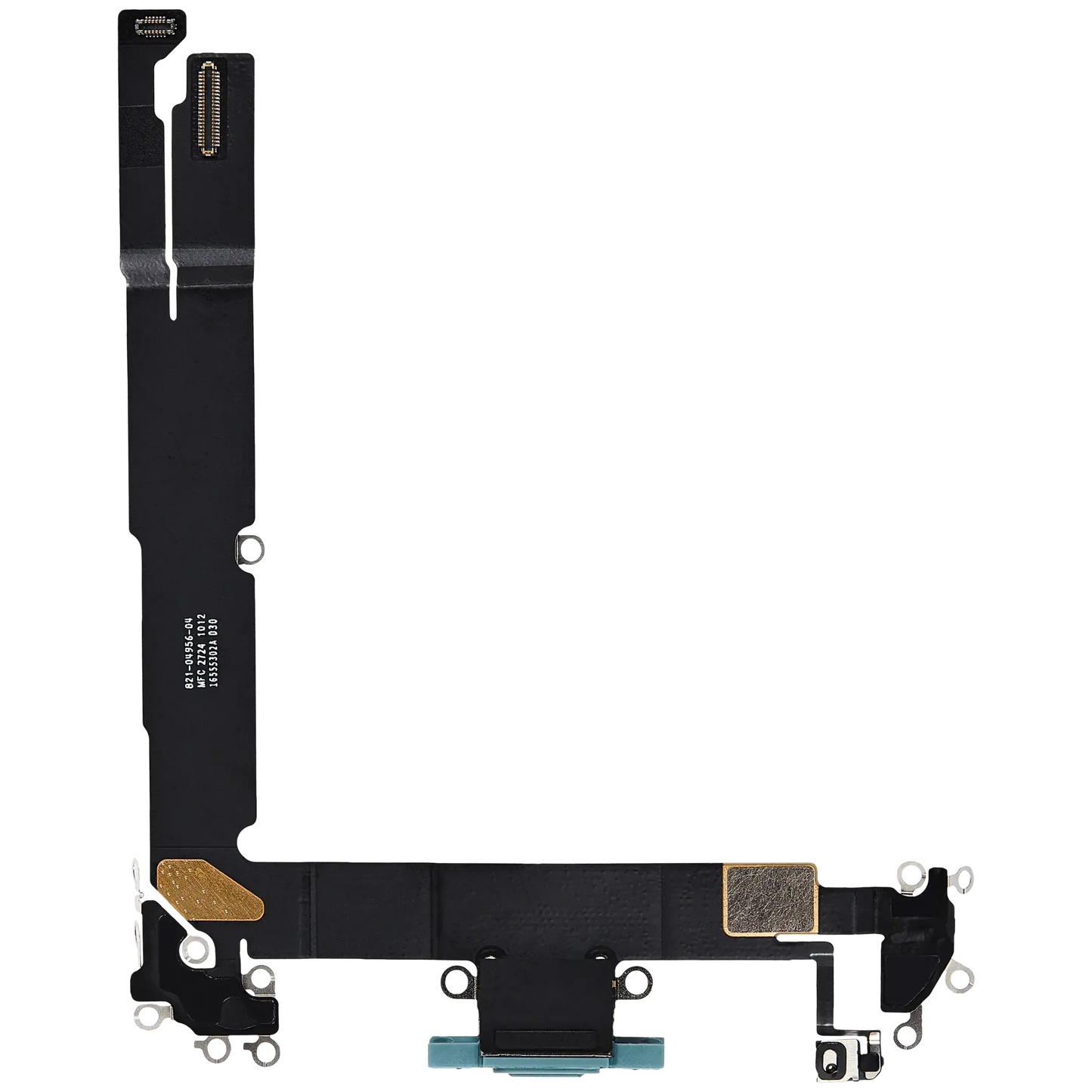 Charging Port Flex Cable For iPhone 16 Plus (Pull) (Teal)