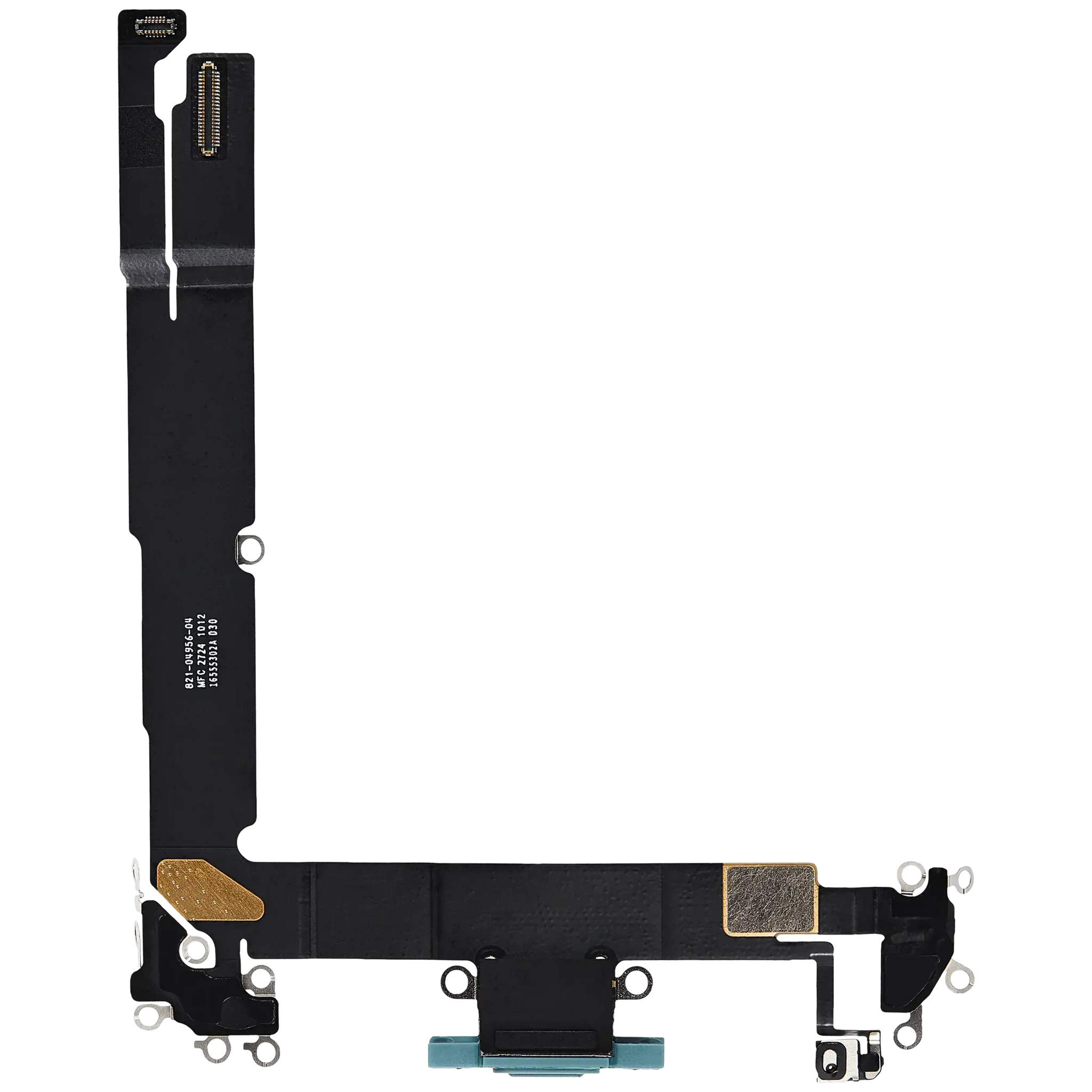 Charging Port Flex Cable For iPhone 16 Plus (Pull) (Teal)