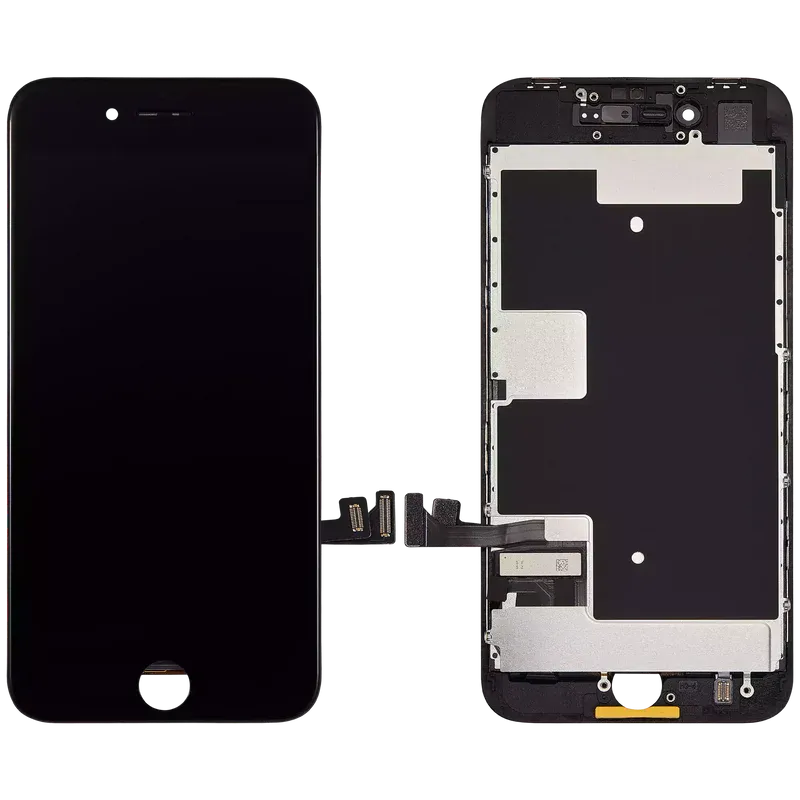 LCD Assembly With Steel Plate For iPhone 8 / SE (2020 / 2022) (Pro Incell) (Black)