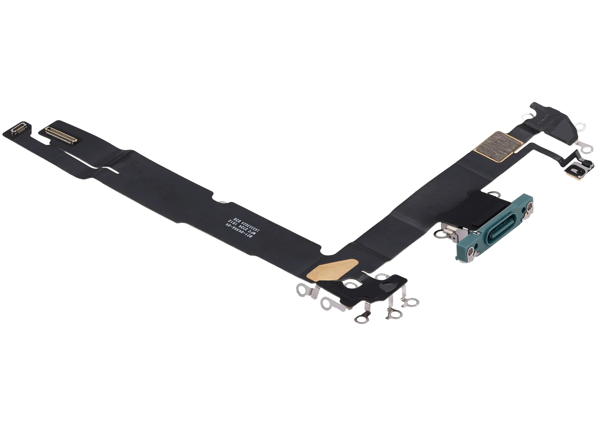 Charging Port Flex Cable For iPhone 16 Plus (Pull) (Teal)