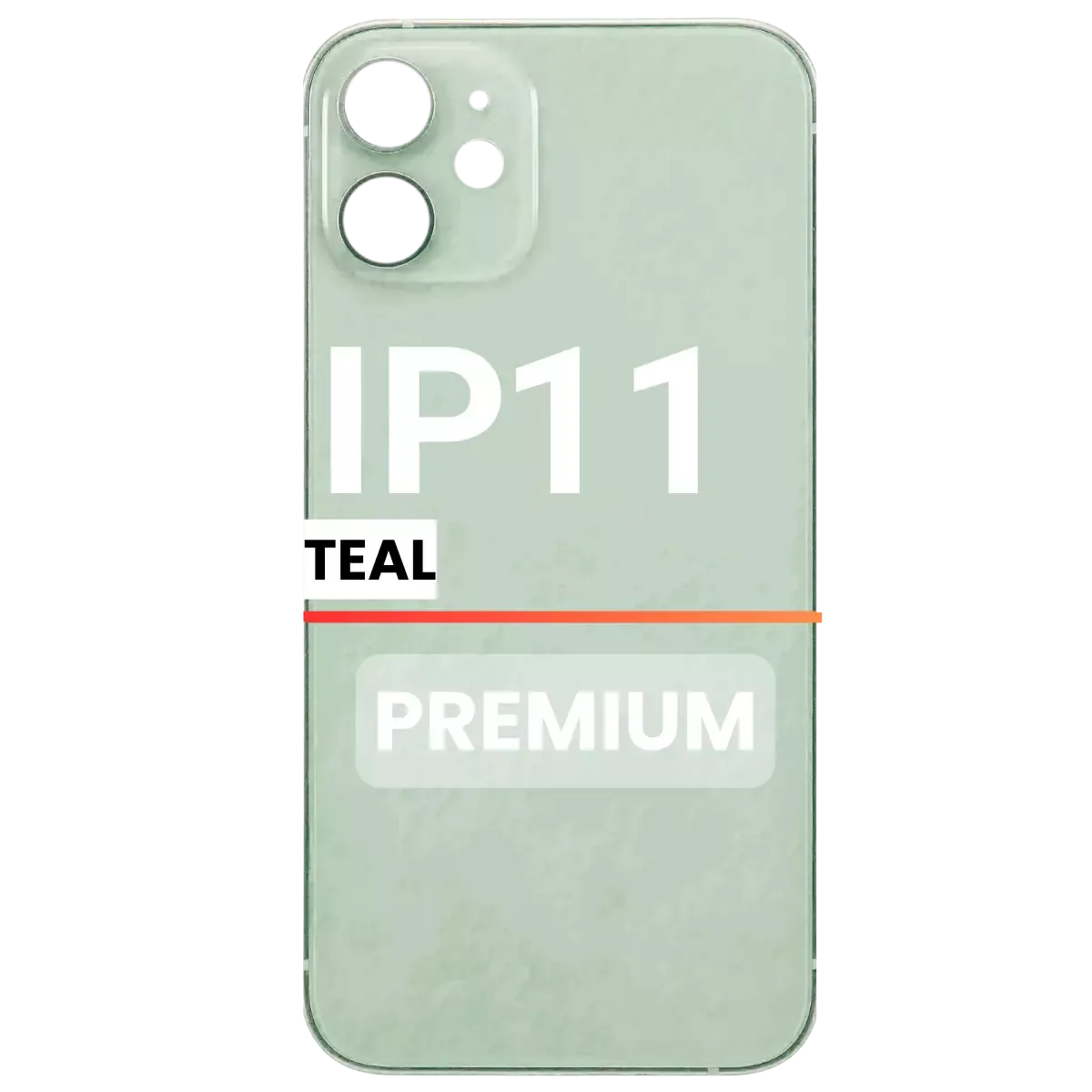 Back Glass Compatible For Apple iPhone 11(Pull)(Green)