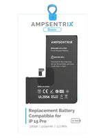 Replacement Battery For iPhone 15 Pro (Standard)