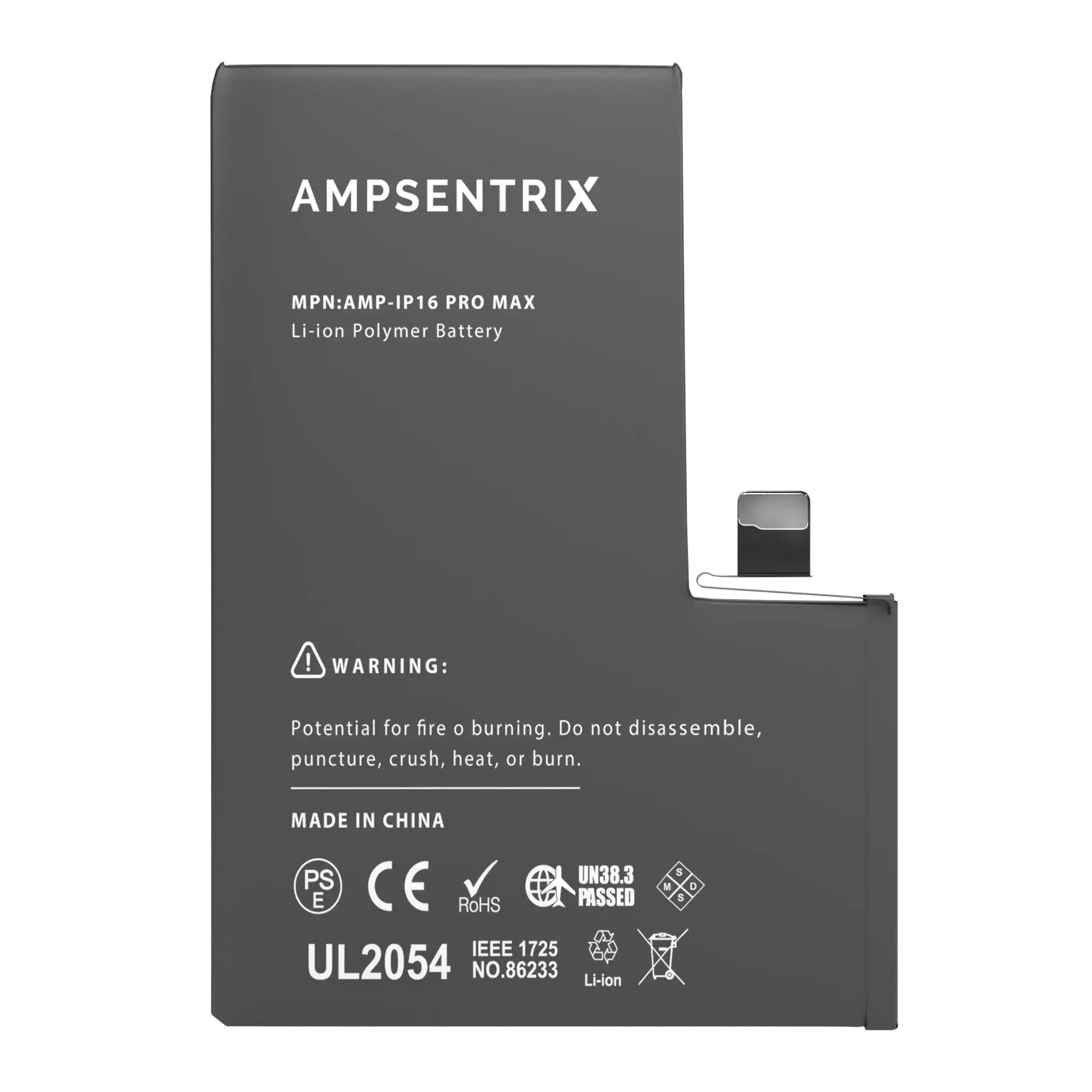 Replacement Battery For iPhone 16 Pro Max (Standard)
