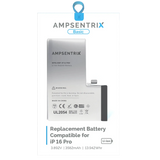 Replacement Battery For iPhone 16 Pro (Standard)