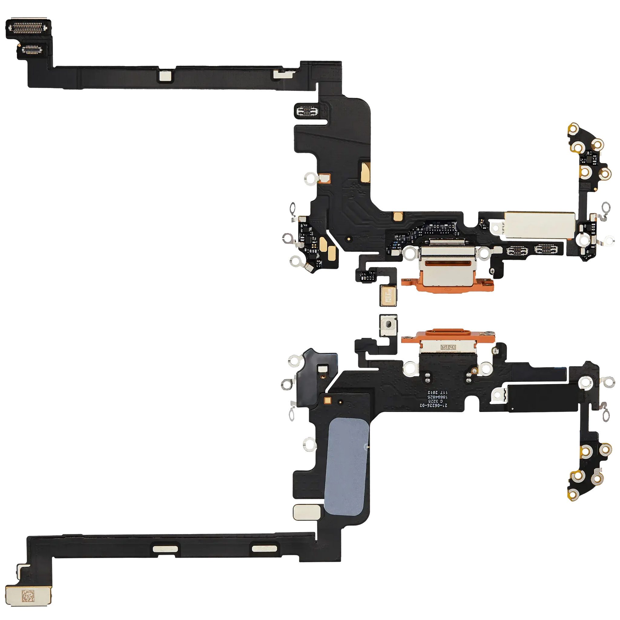 Charging Port Flex Cable For iPhone 17 Pro (Pull) (International Version) (Cosmic Orange)