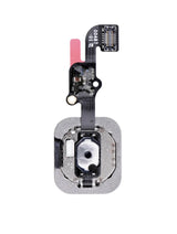 Home Button With Flex For iPhone 6S / 6S Plus (Silver) (Pull)