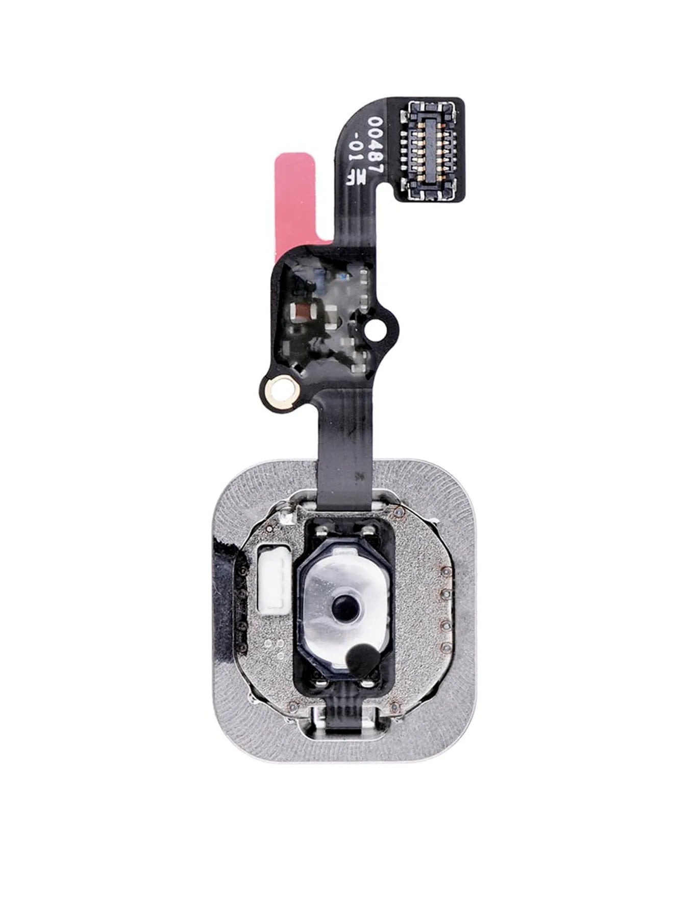 Home Button With Flex For iPhone 6S / 6S Plus (Silver) (Pull)