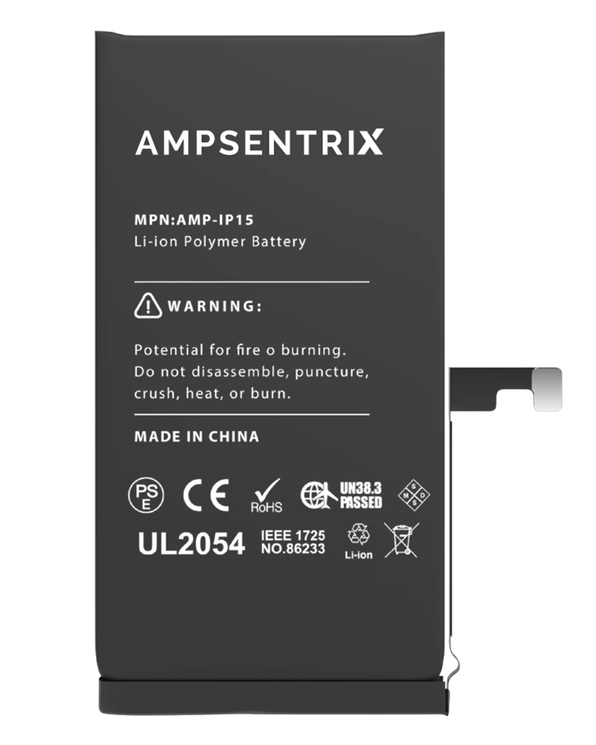 Replacement Battery For iPhone 15 (Standard)