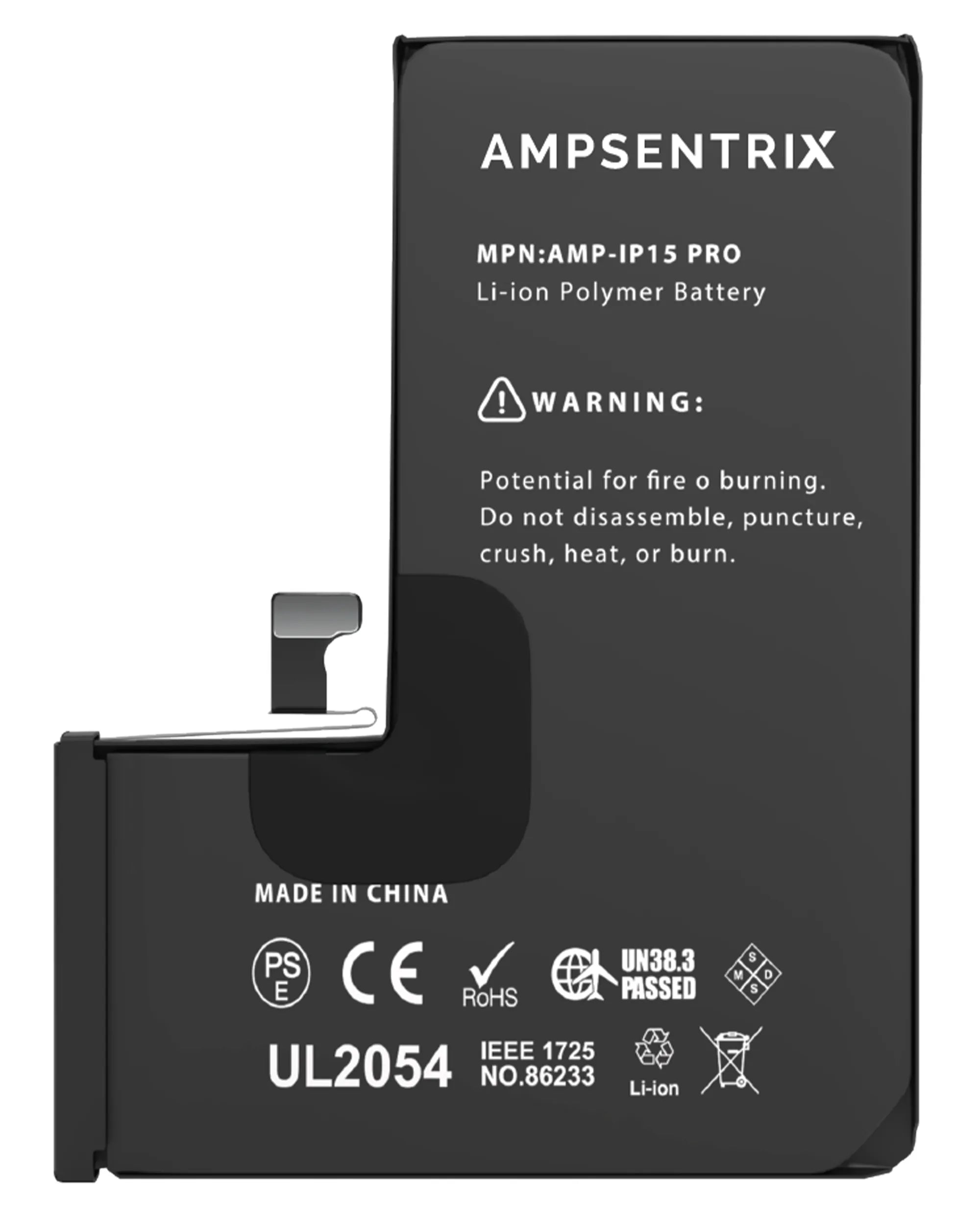 Replacement Battery For iPhone 15 Pro (Standard)