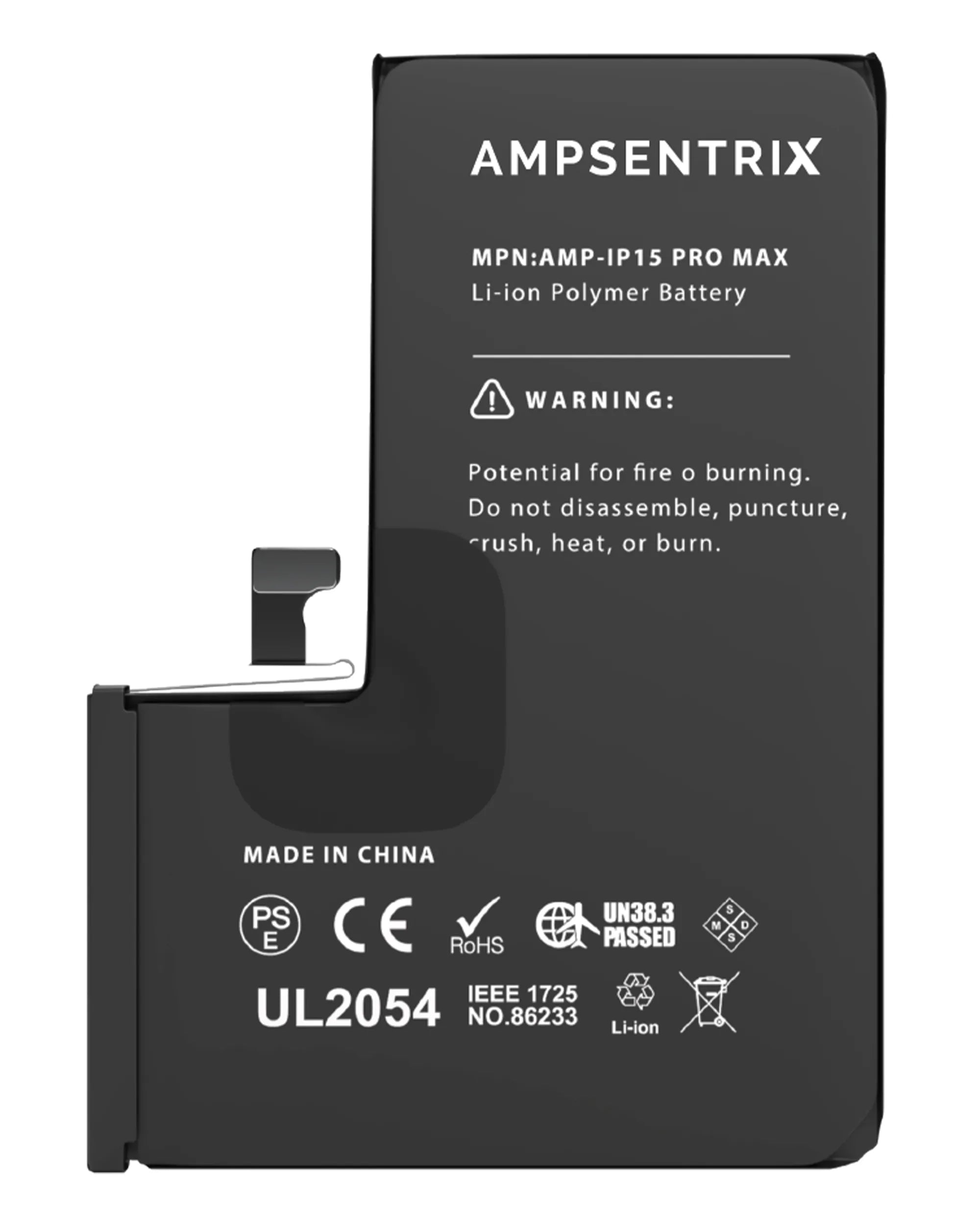 Replacement Battery For iPhone 15 Pro Max (Standard)