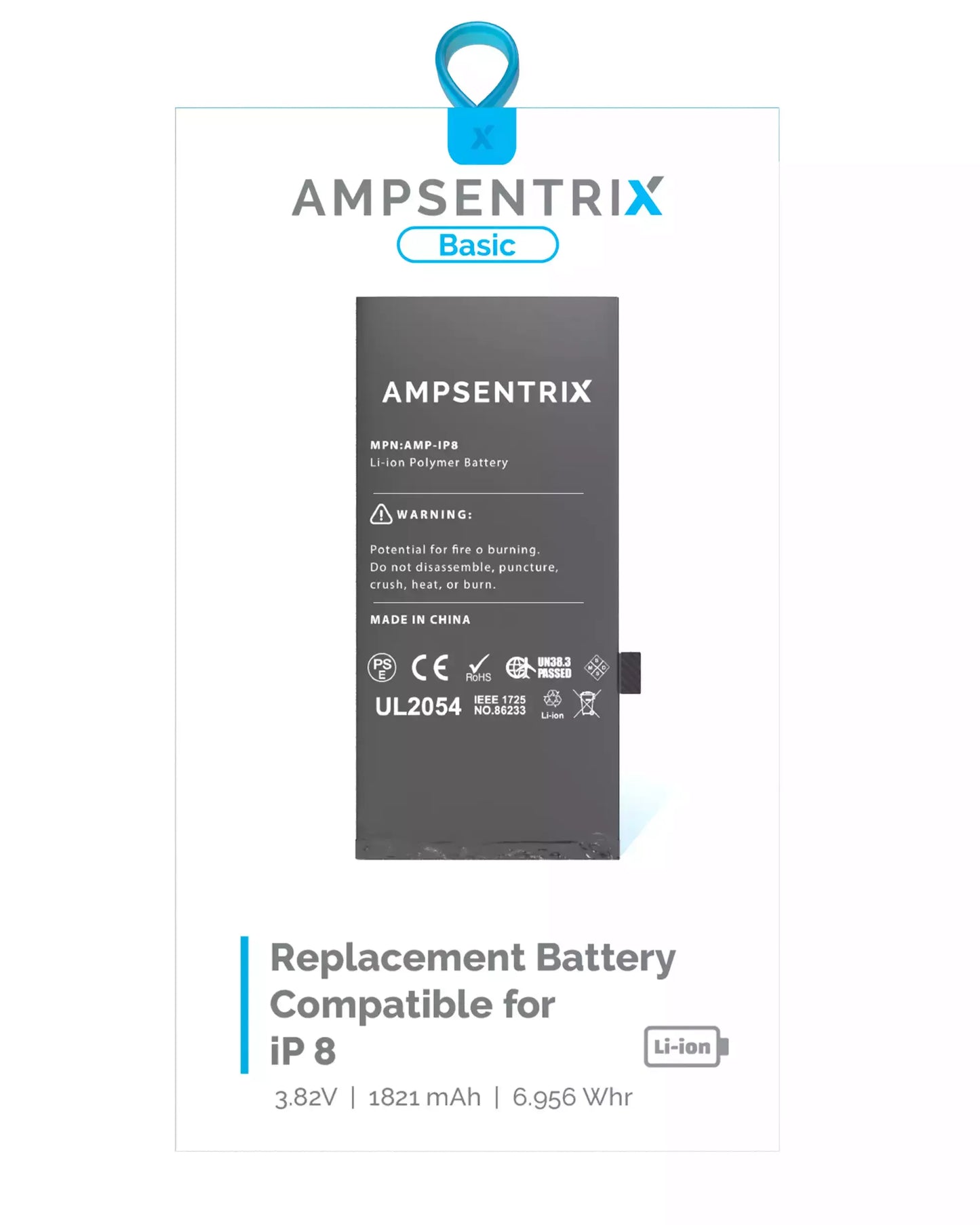 Replacement Battery For iPhone 8 (Standard)