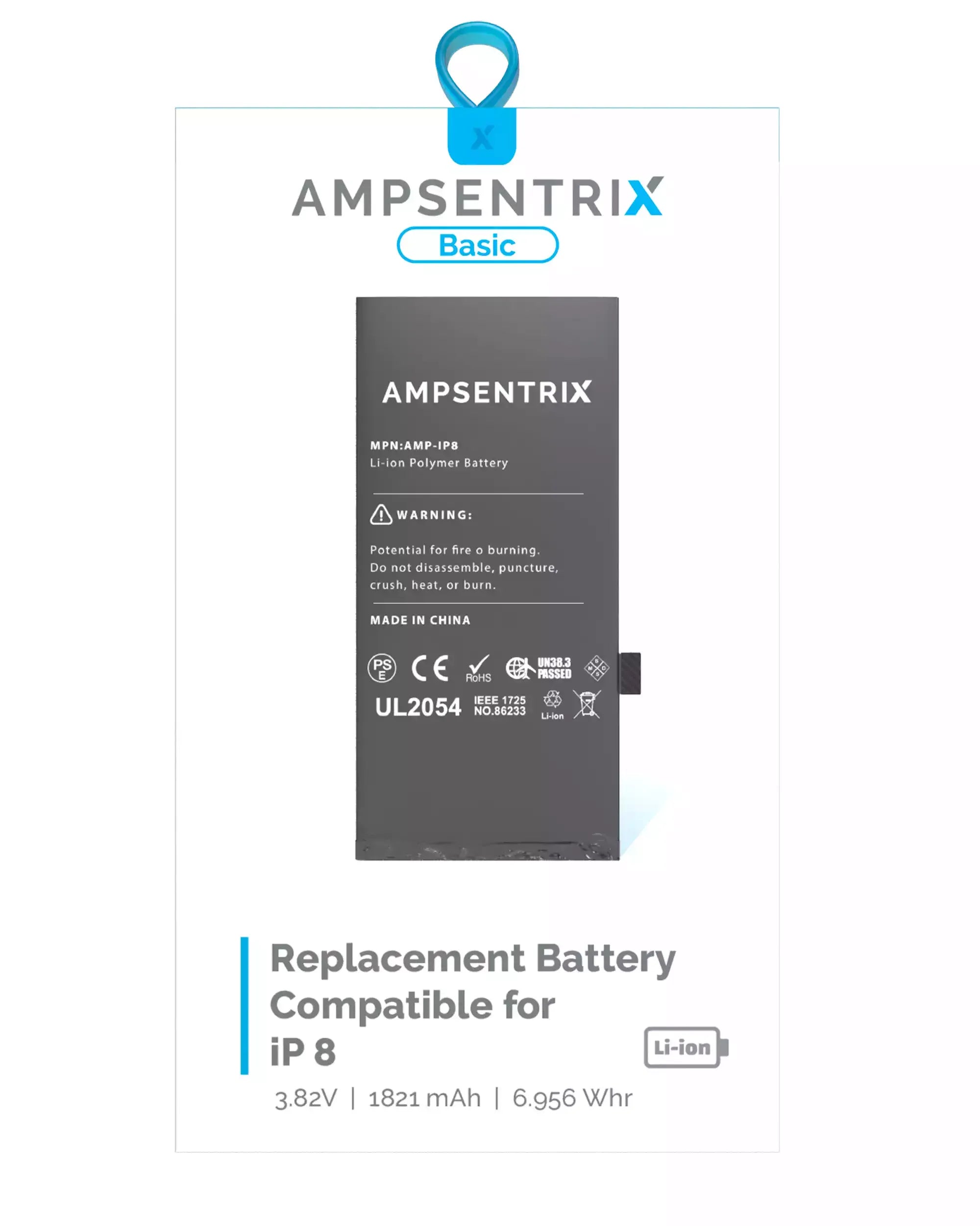 Replacement Battery For iPhone 8 (Standard)