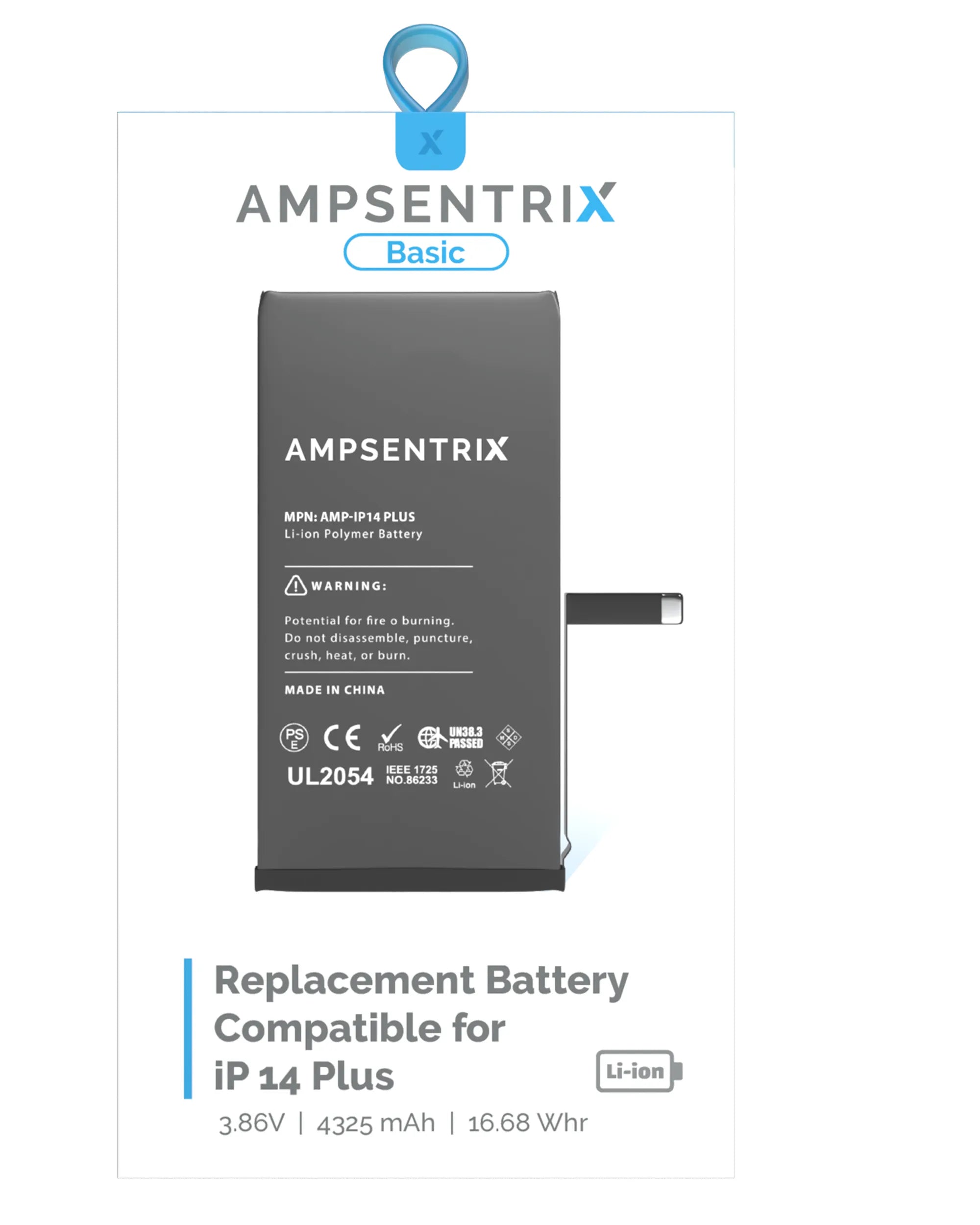 Replacement Battery For iPhone 14 Plus (Standard)
