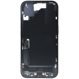 Mid-Frame Housing W/ Charging Port Flex & Small Parts For iPhone 16 (EU / Global Version) (Pull) (Black)