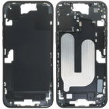 Mid-Frame Housing W/ Small Parts For iPhone 16 Plus (US Version) (Pull) (Black)