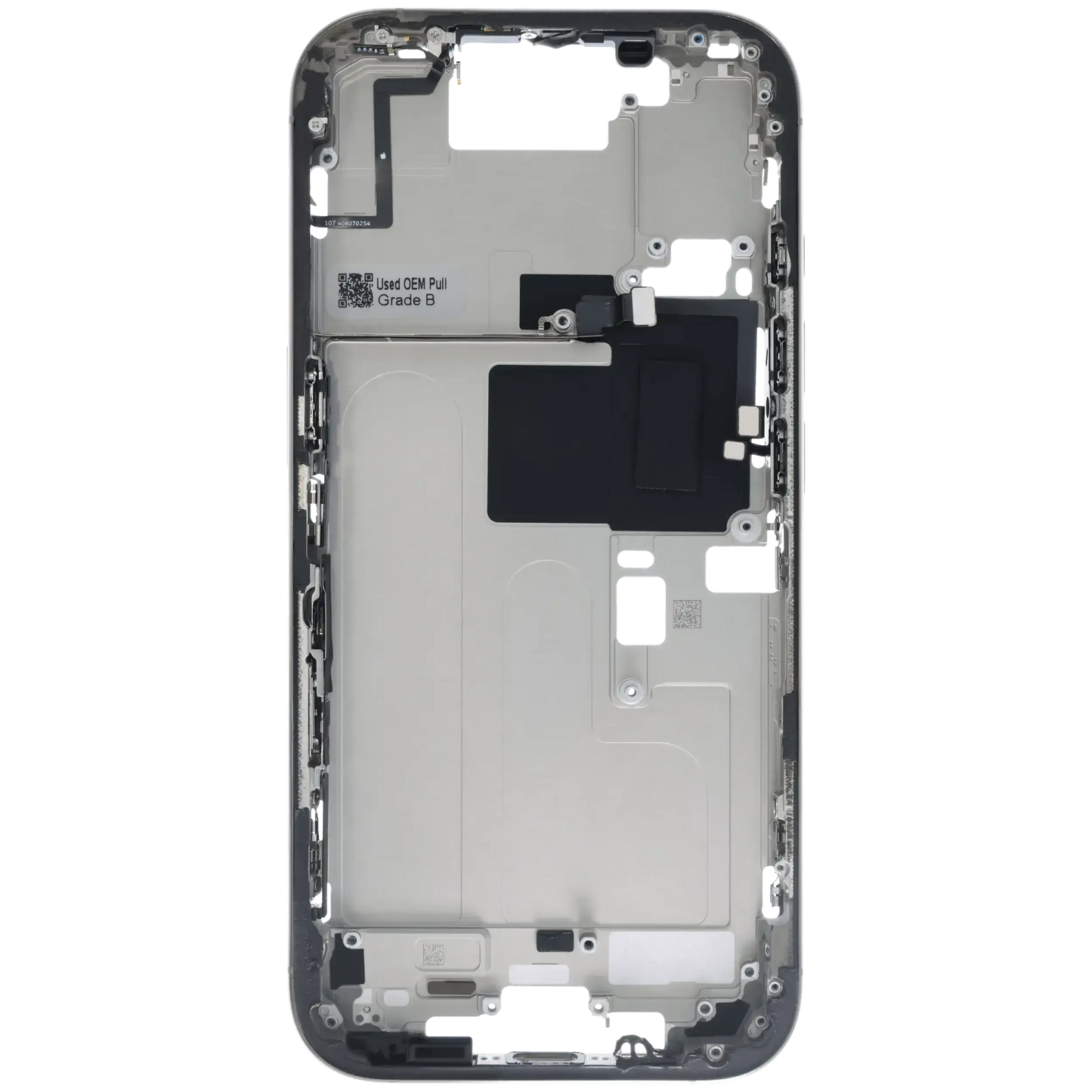Mid-Frame Housing W/ Small Parts For iPhone 16 Pro (US Version) (Pull) (Natural Titanium)