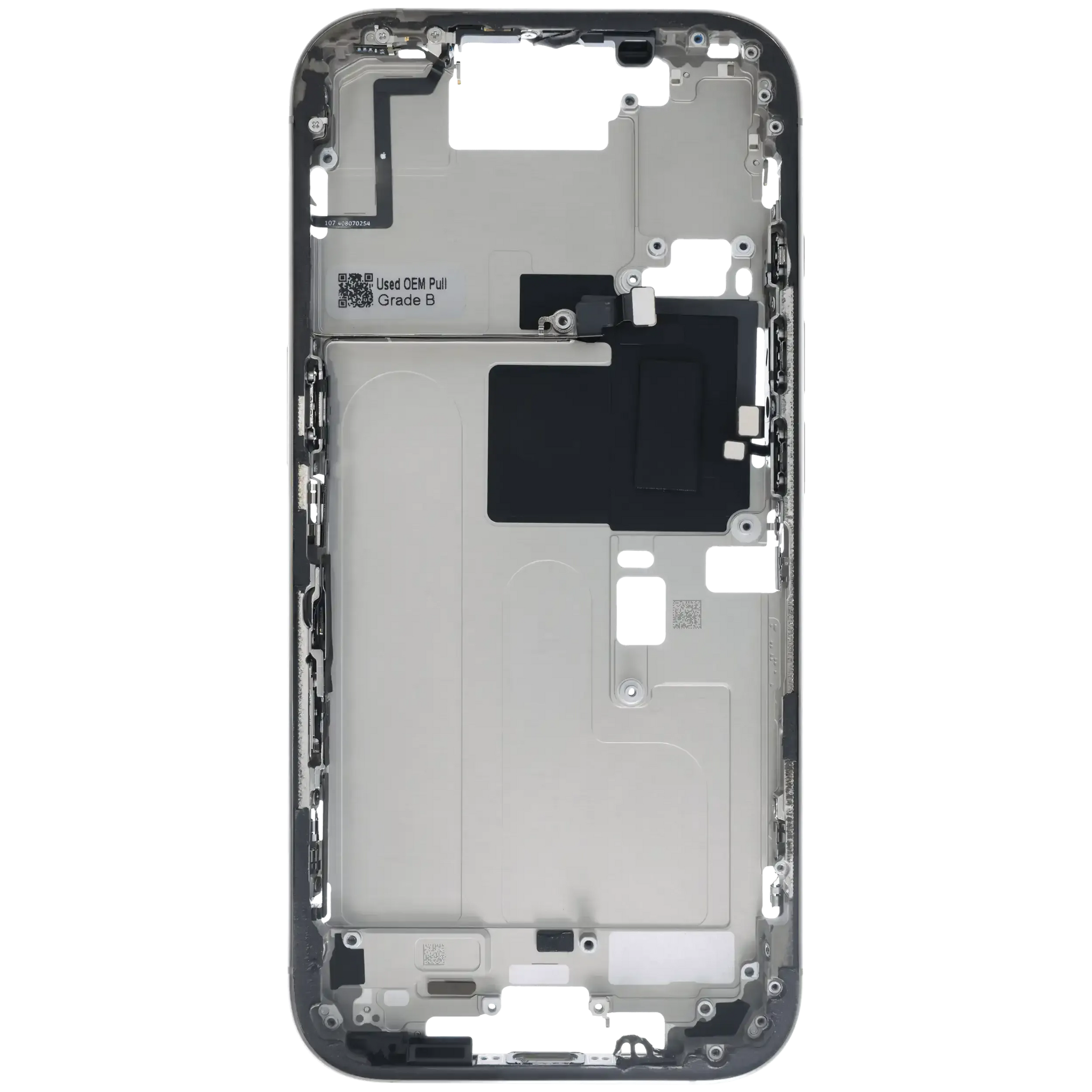 Mid-Frame Housing W/ Small Parts For iPhone 16 Pro (US Version) (Pull) (Natural Titanium)